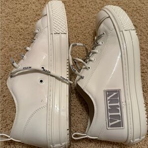 Valentino VLTN White Sneakers (Worn Once, Excellent Condition)